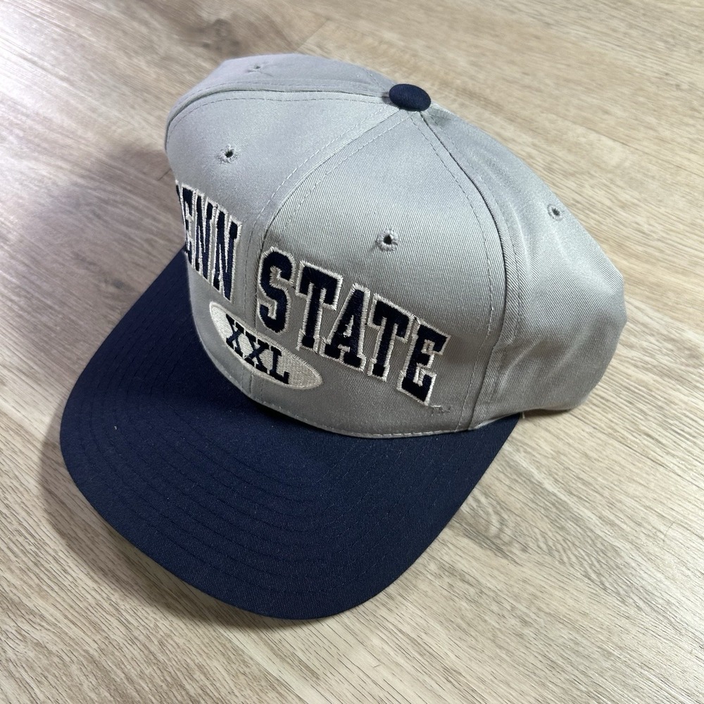 VTG Penn State Nittany Lions Snapback Hat College Annco Gray Blue Cap - Picture 8 of 8